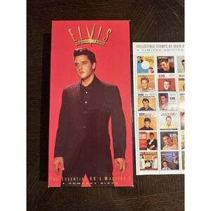 Elvis From Nashville to Memphis 5 CD Set The Essential 60's Masters With Stamps